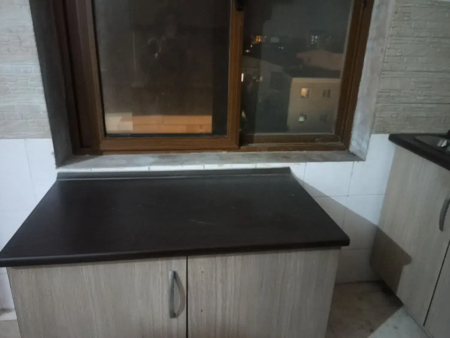 کابینت آماده ام دی اف کارکرده( بدون گاز و هود) )|مصالح و تجهیزات ساختمان|رودسر, |دیوار