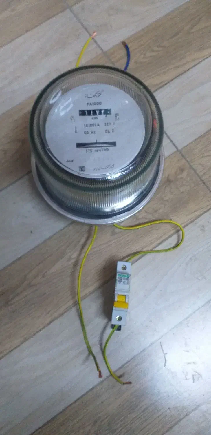 کنتورفرعی تک فاز برق با کلید مینیاتوری|مصالح و تجهیزات ساختمان|اصفهان, گرکان|دیوار