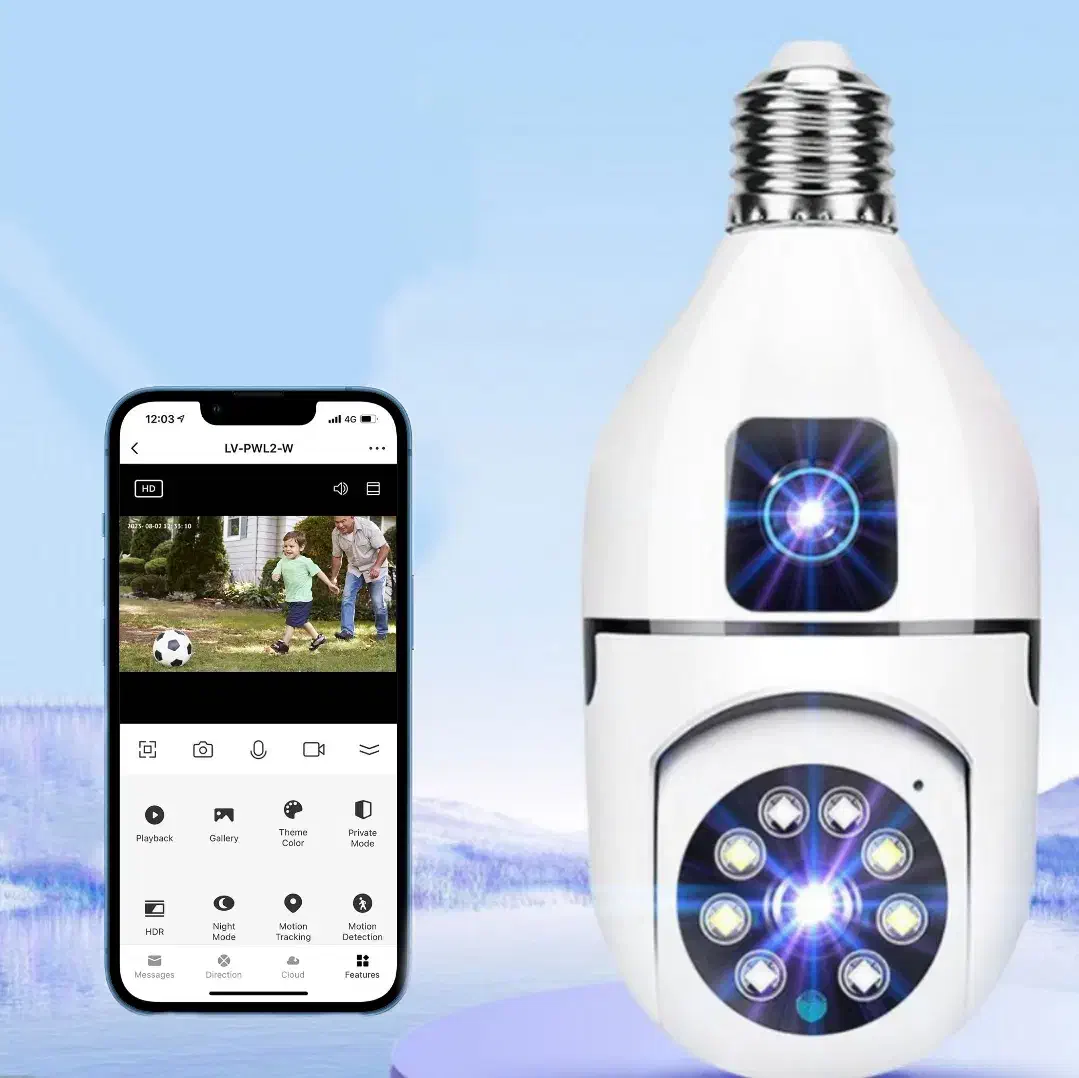 فناوری نوین نظارتی/با دوربین لامپی چرخشیSnapUp|خدمات پیشه و مهارت|زاهدان, |دیوار