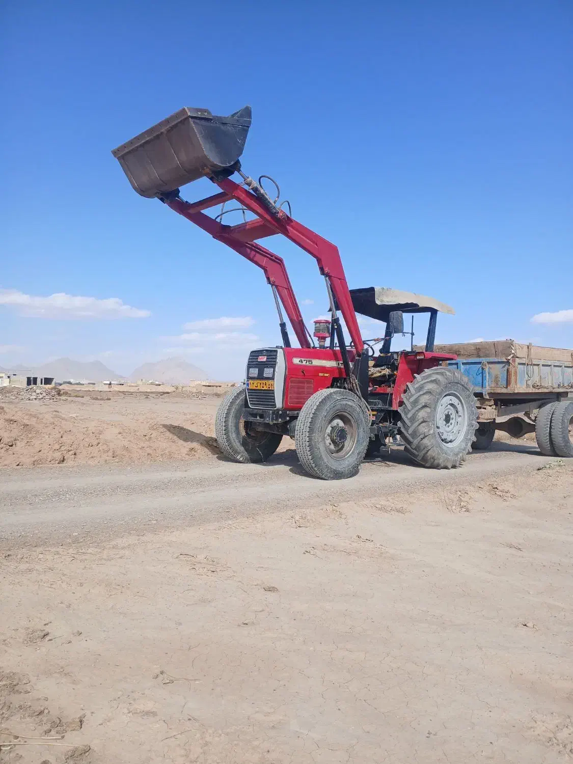 تراکتور جفت ۴۷۵ مدل ۹۹|خودرو سنگین|اردکان, |دیوار
