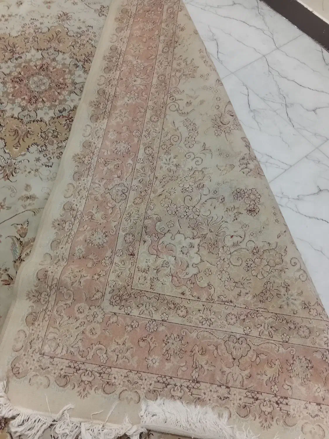 فرش ماشینی کرم ۹متر|فرش|رباط‌کریم, آدران|دیوار