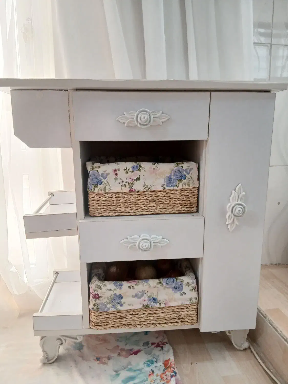 سبد سیب زمینی پیاز|آب‌چکان و نظم‌دهنده ظروف|محمدیه-قزوین, |دیوار