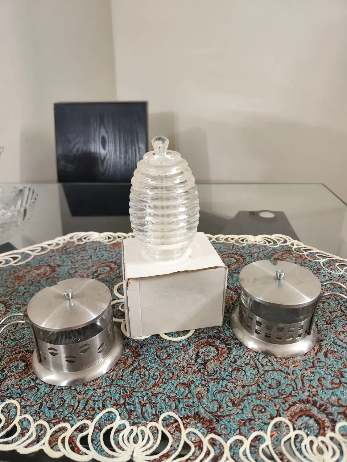 ظروف چایخوری و گل پنبه ای|ظروف سرو و پذیرایی|شاهین‌شهر, طالقانی|دیوار