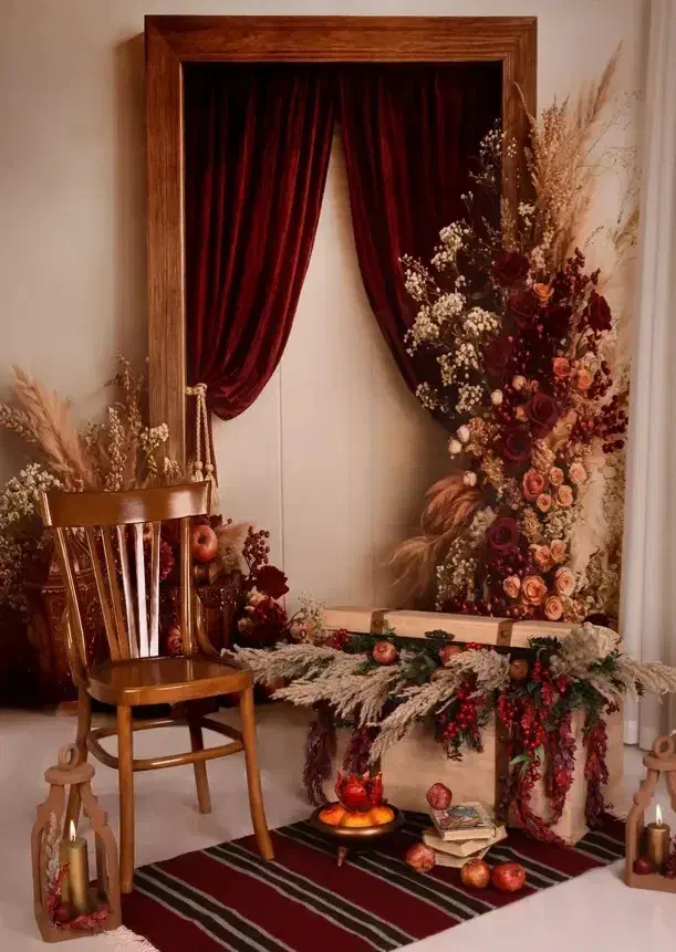 دکور یلدایی آتلیه و فروشگاه و عروس|خدمات پذیرایی، مراسم|کرج, کوی مدرس|دیوار