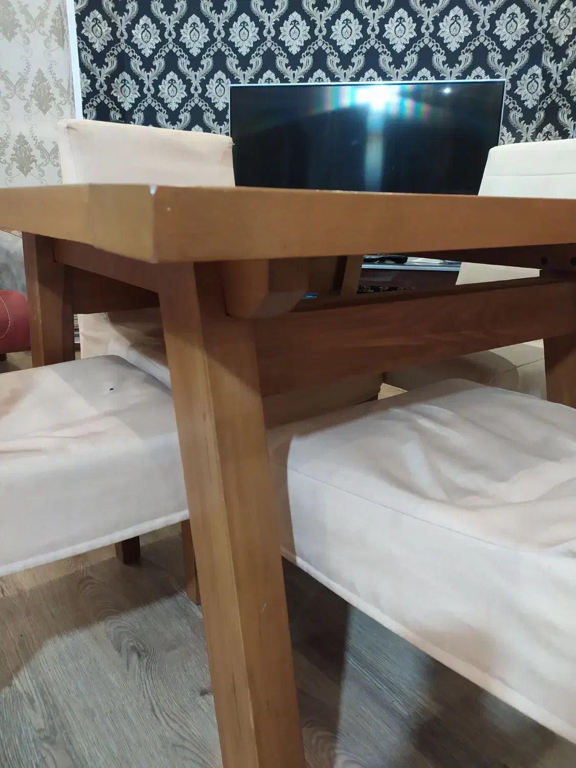 نهارخوری چهارنفره،شرکتی|میز و صندلی غذاخوری|کرمانشاه, |دیوار