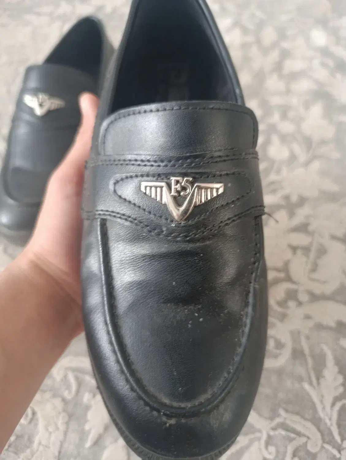 سلام عزیزان یک جفت کفش مجلسی پسرانه|کیف، کفش، کمربند|خرم‌آباد, |دیوار