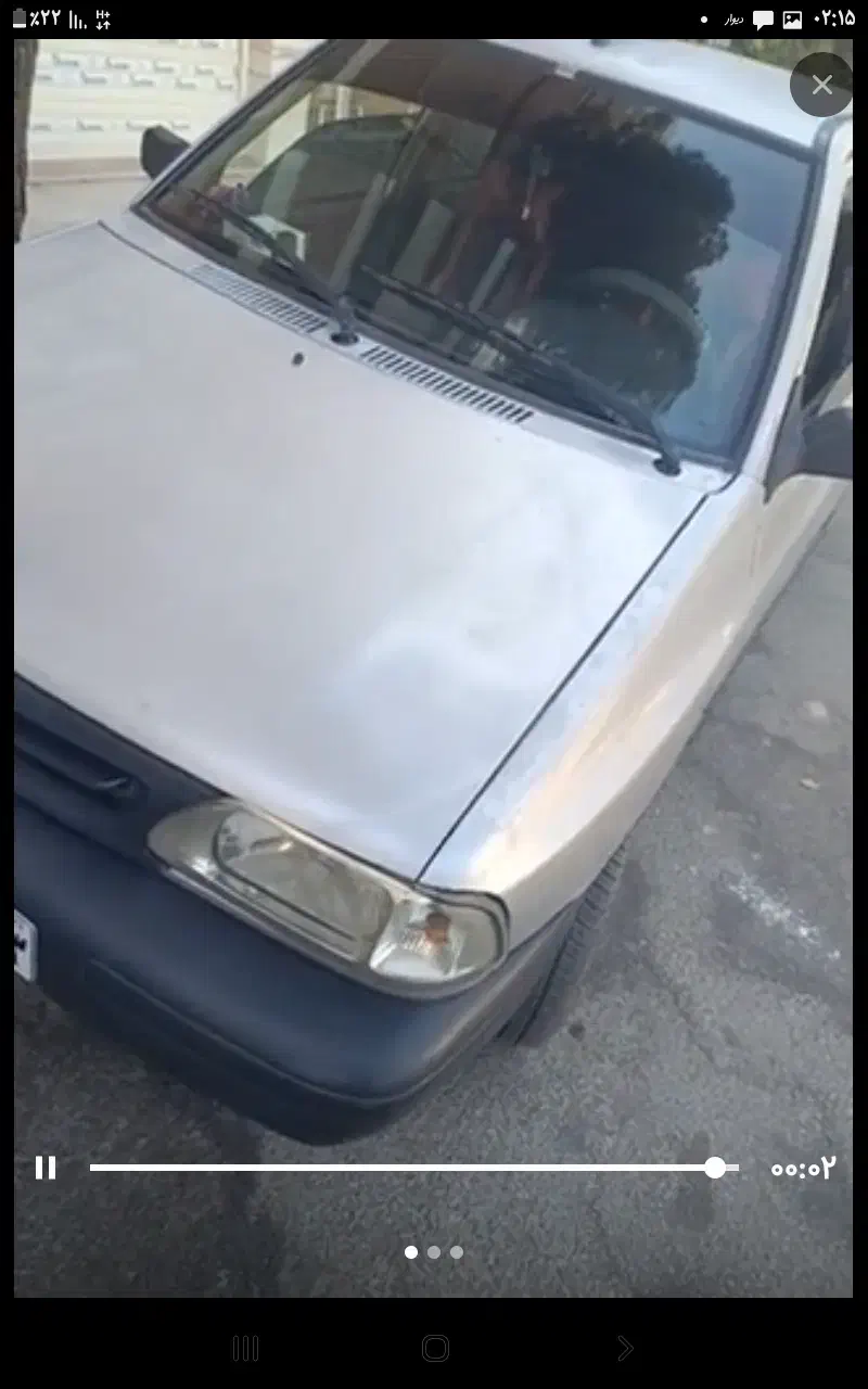 پراید نقرای  ۸۸ دوگانه سی ان جی|خودرو سواری و وانت|فولادشهر, ورزشگاه فولادشهر|دیوار