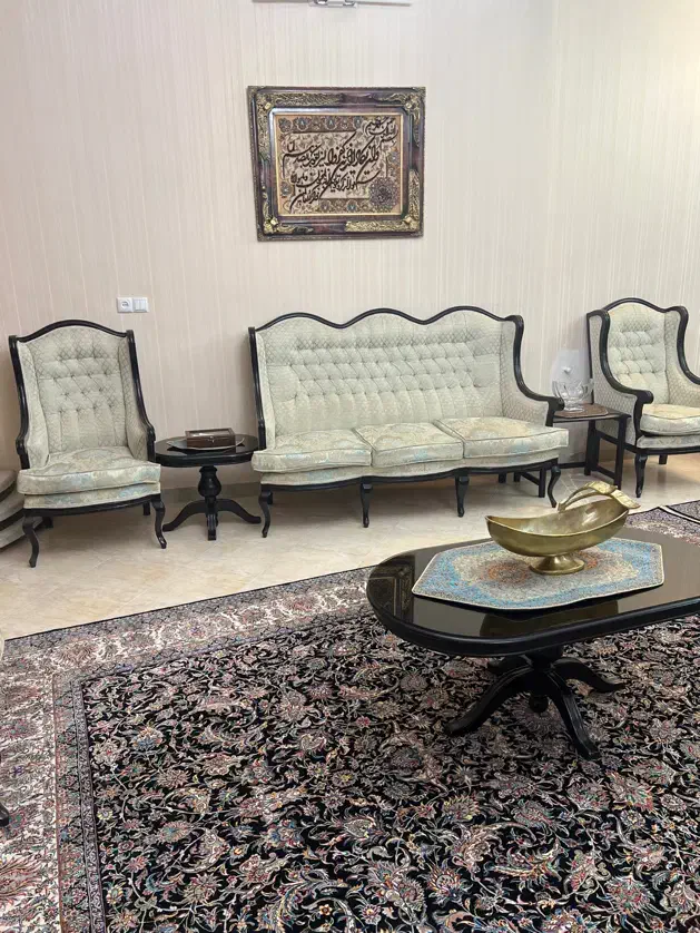 مبلمان استیل ۷ نفره با نهارخوری|مبلمان خانگی و میز عسلی|پاکدشت, پاکدشت (مامازند)|دیوار