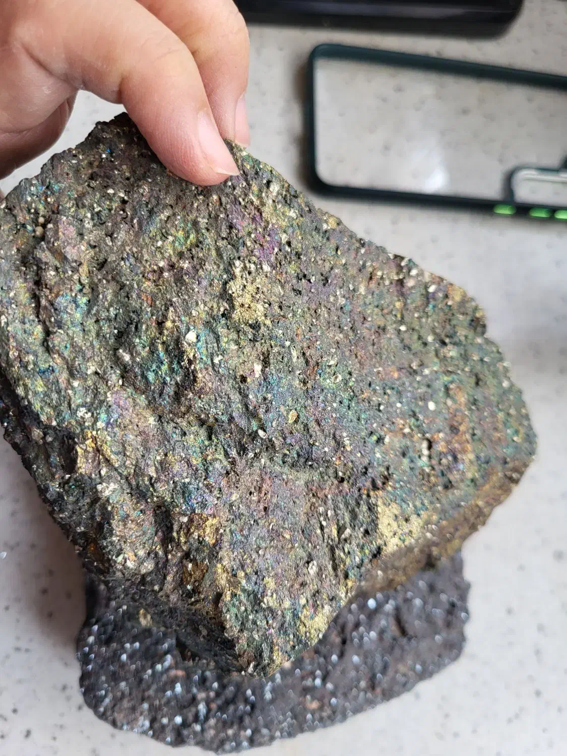 سنگ پیریت رنگین کمانی|جواهرات|تهران, حکیمیه|دیوار