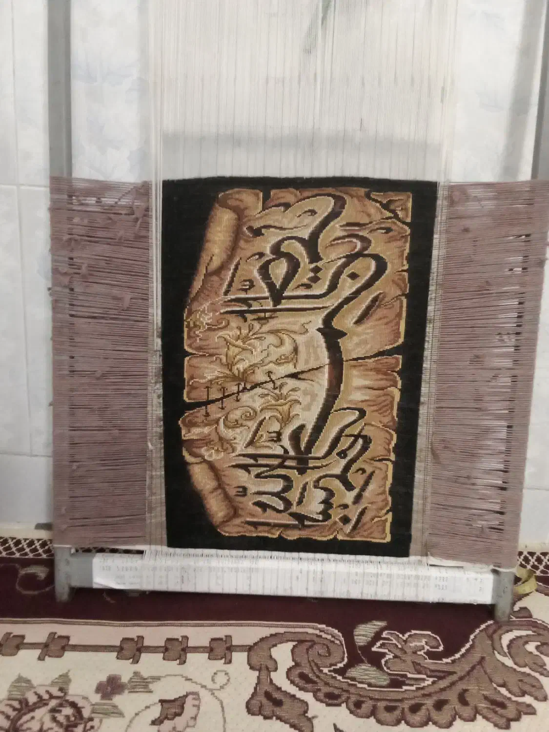 فرش دست  بافت ونکا|فرش|زنجان, |دیوار