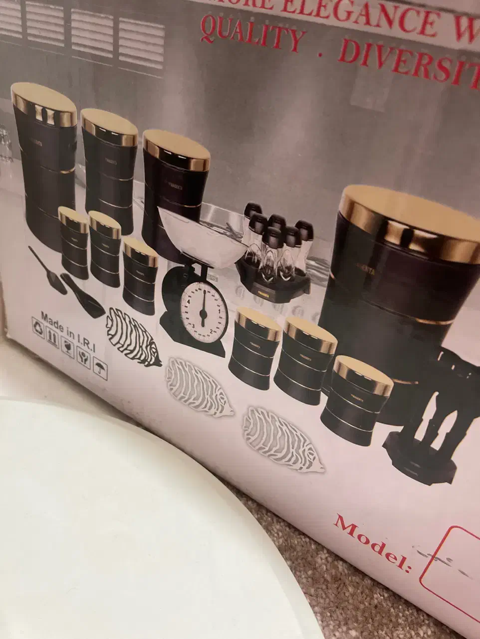 سرویس آشپزخانه مشکی 30 پارچه نو|سایر لوازم برقی|مشهد, آبکوه|دیوار