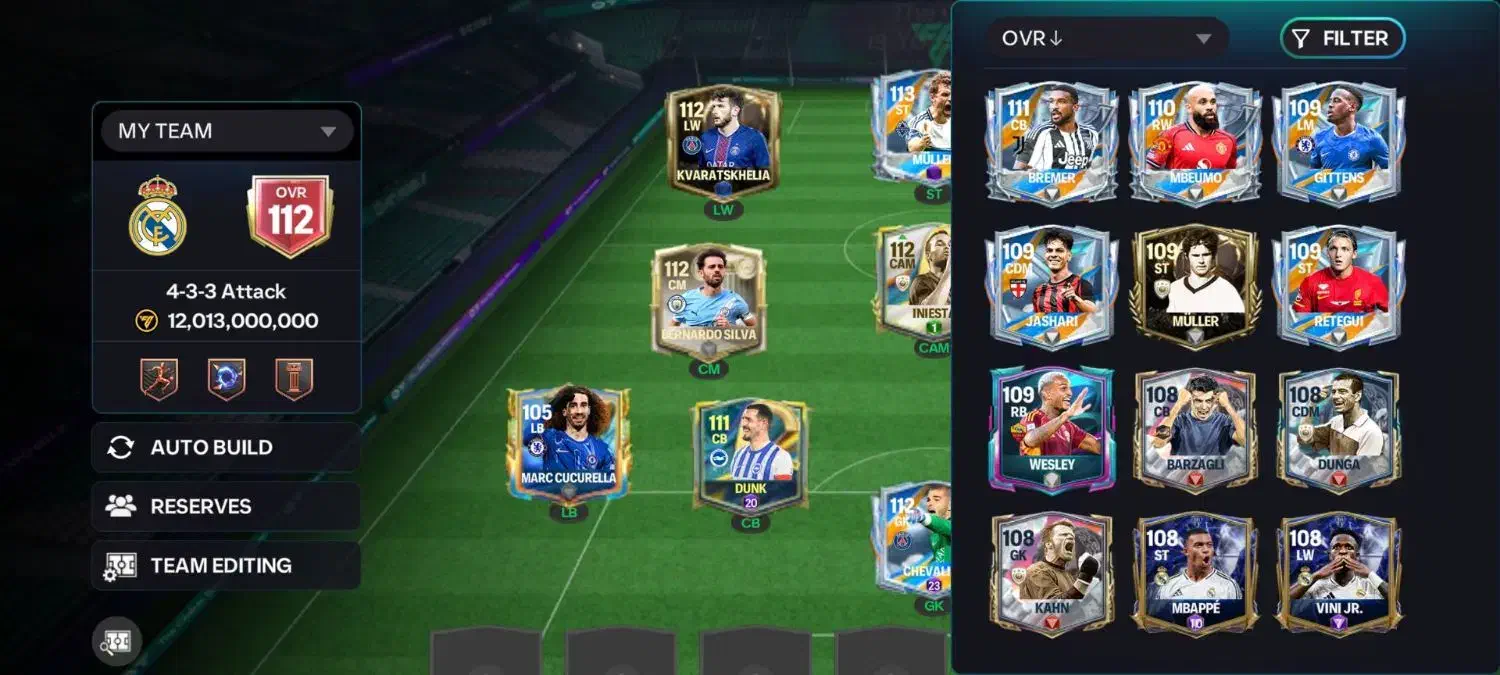 اکانت fcموبایل اورال۱۱۲|کنسول، بازی ویدئویی و آنلاین|قرچک, مهدیه|دیوار