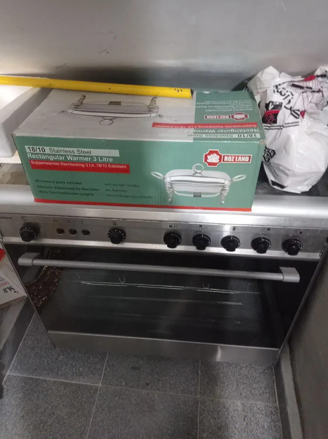 اجاق گاز فر تمام استیل|اجاق گاز و لوازم برقی پختوپز|ماکو, |دیوار