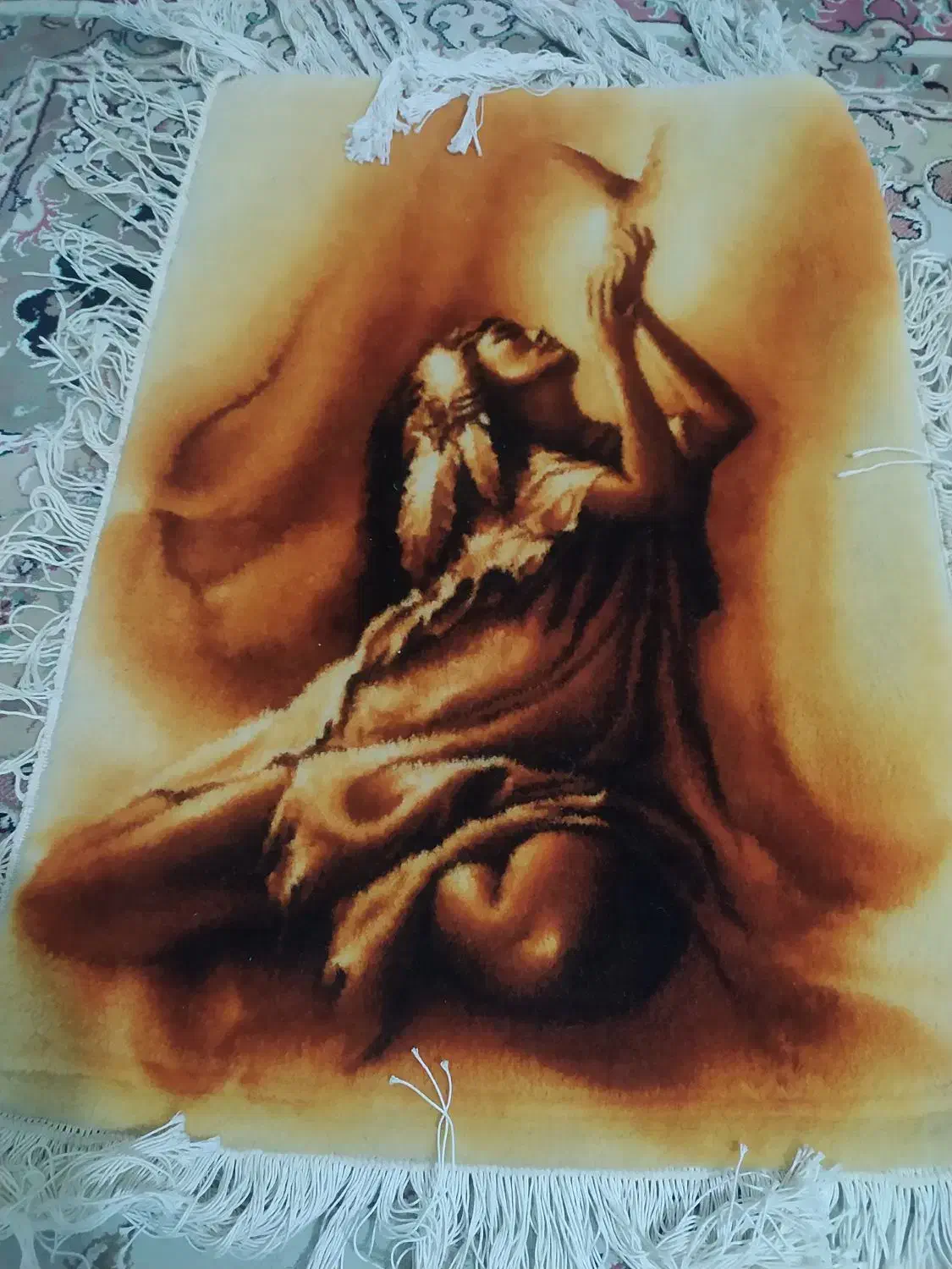 تابلو فرش دستبافت تبریز|تابلو فرش|اصفهان, همت‌آباد|دیوار