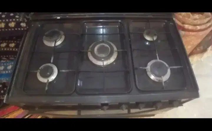 اجاق گازخوراک پزی۵شعله|اجاق گاز و لوازم برقی پخت‌وپز|خرم‌آباد, |دیوار