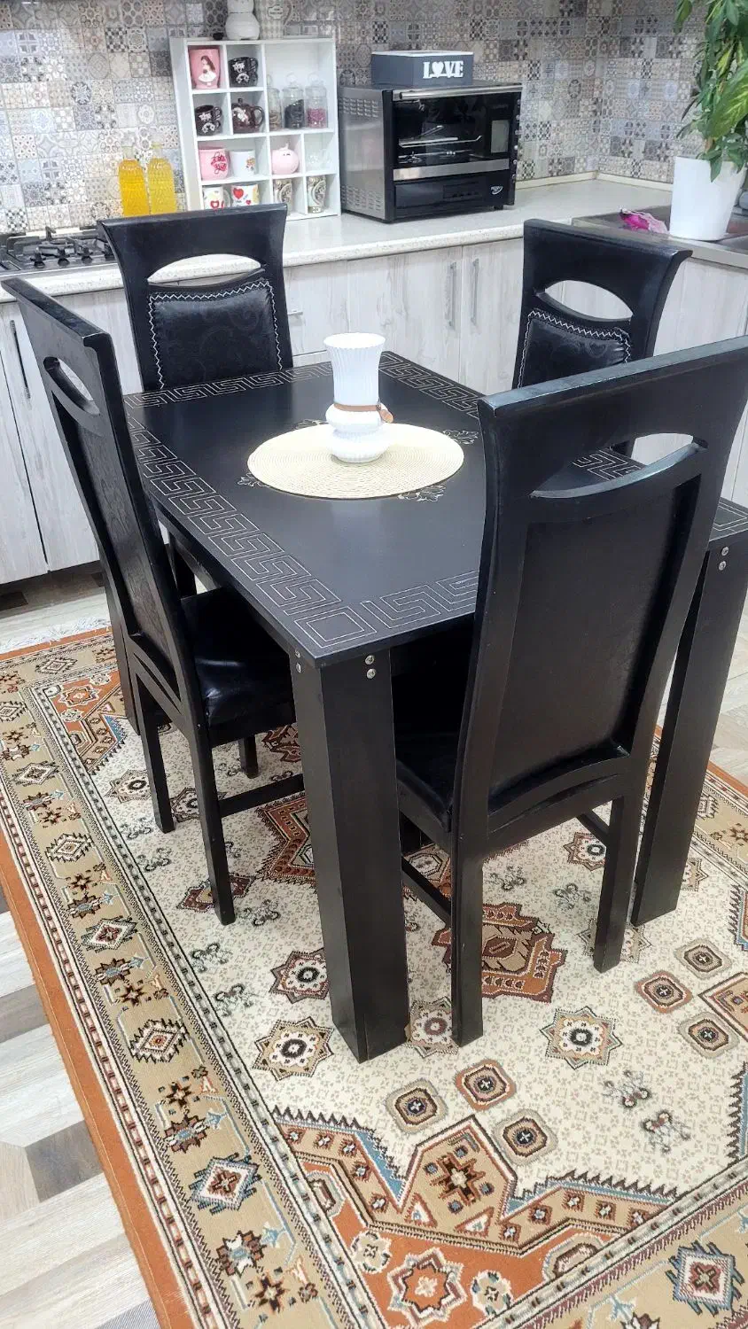 میز غذا خوری ۴ نفره|میز و صندلی غذاخوری|هشتگرد, مدرس|دیوار