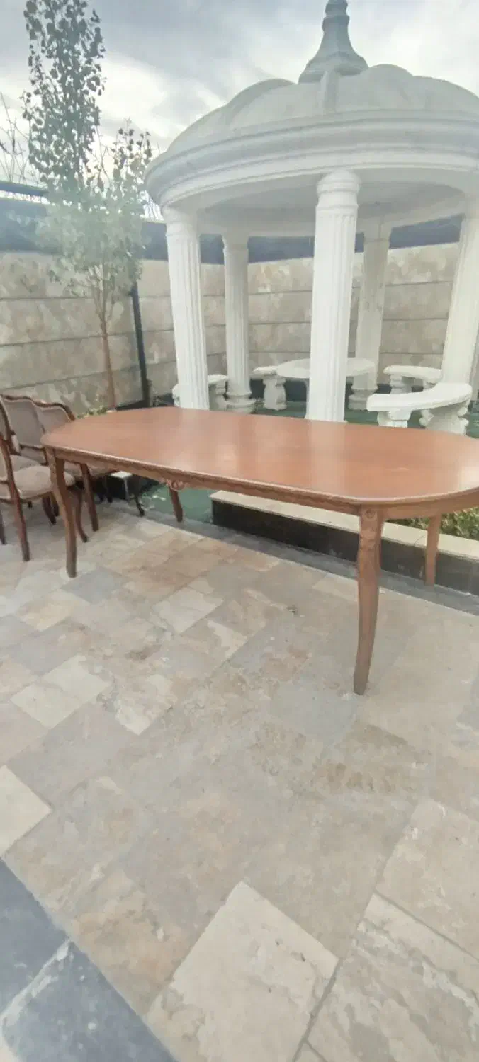 فروش ۲دست میز نهارخوری ۶نفره سالم|میز و صندلی غذاخوری|رودهن, |دیوار