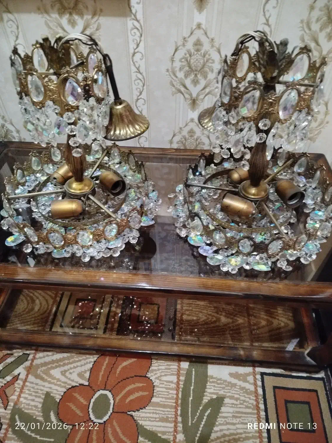 لوستر|لوستر و چراغ آویز|تبریز, |دیوار