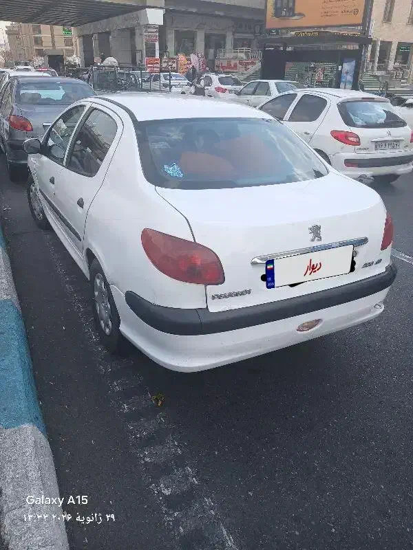 پژو206v8 مدل ۸۹|خودرو سواری و وانت|تهران, شهرک شریعتی|دیوار