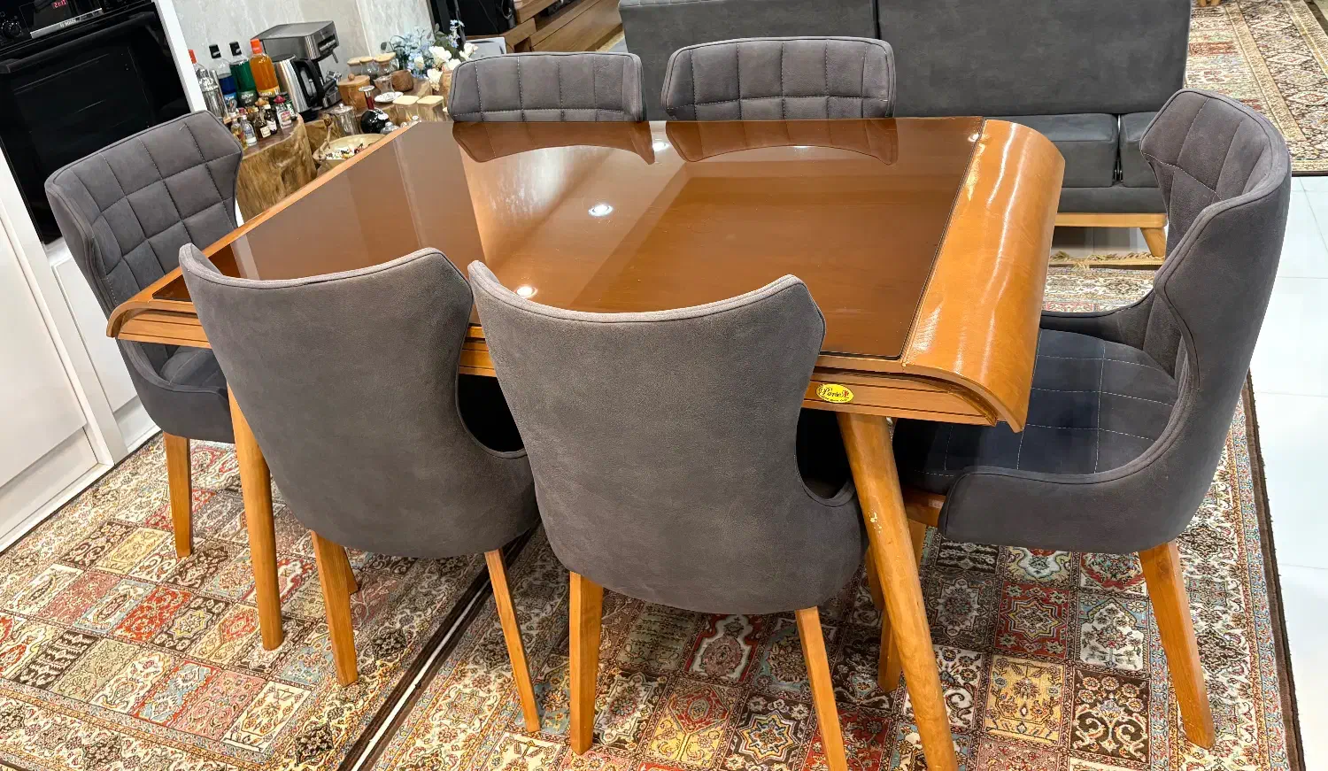 میز ناهارخوری ۶ نفره|میز و صندلی غذاخوری|بندرعباس, |دیوار