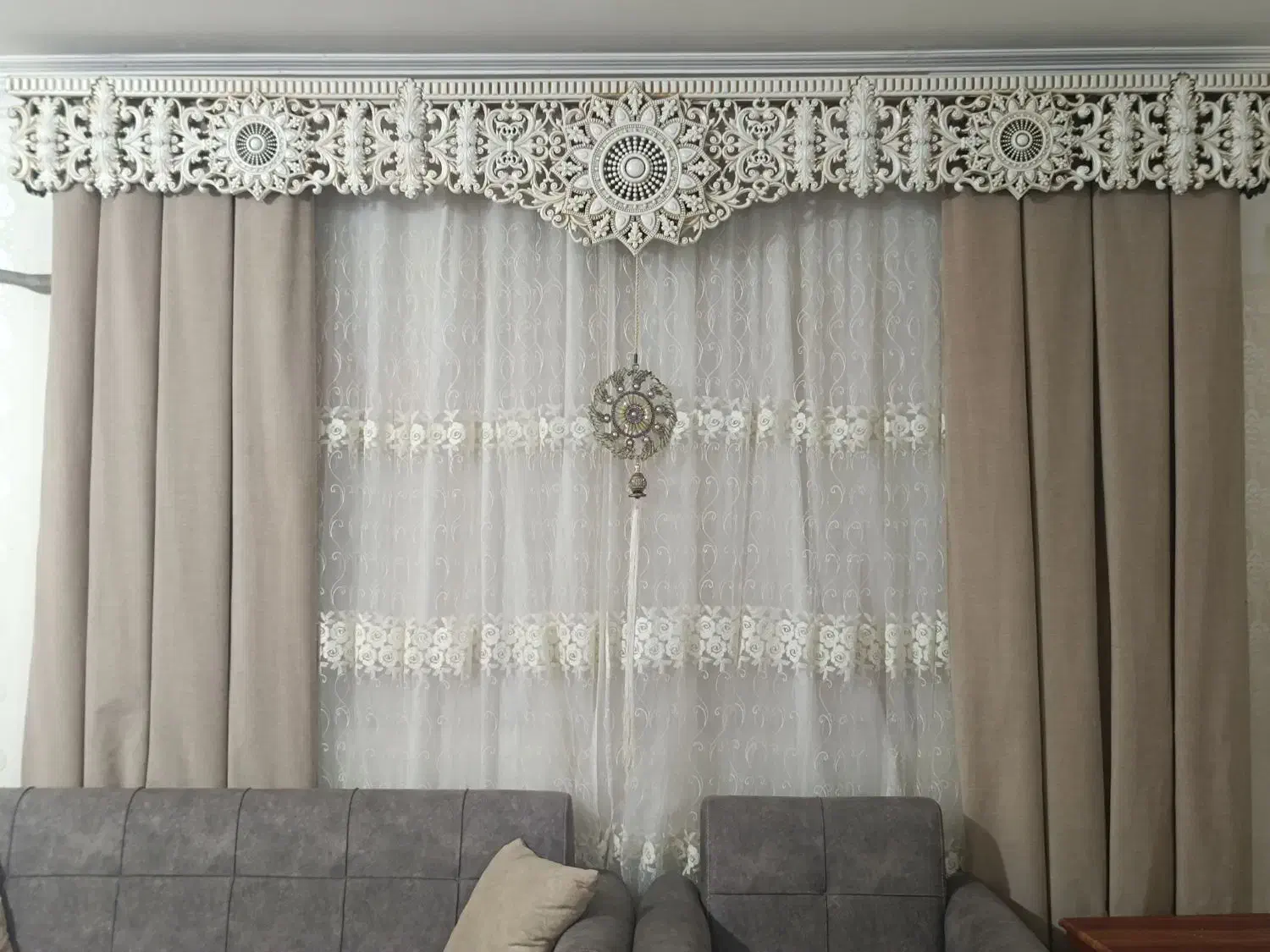 فروش پرده|پرده، رانر، رومیزی|امیدیه, |دیوار