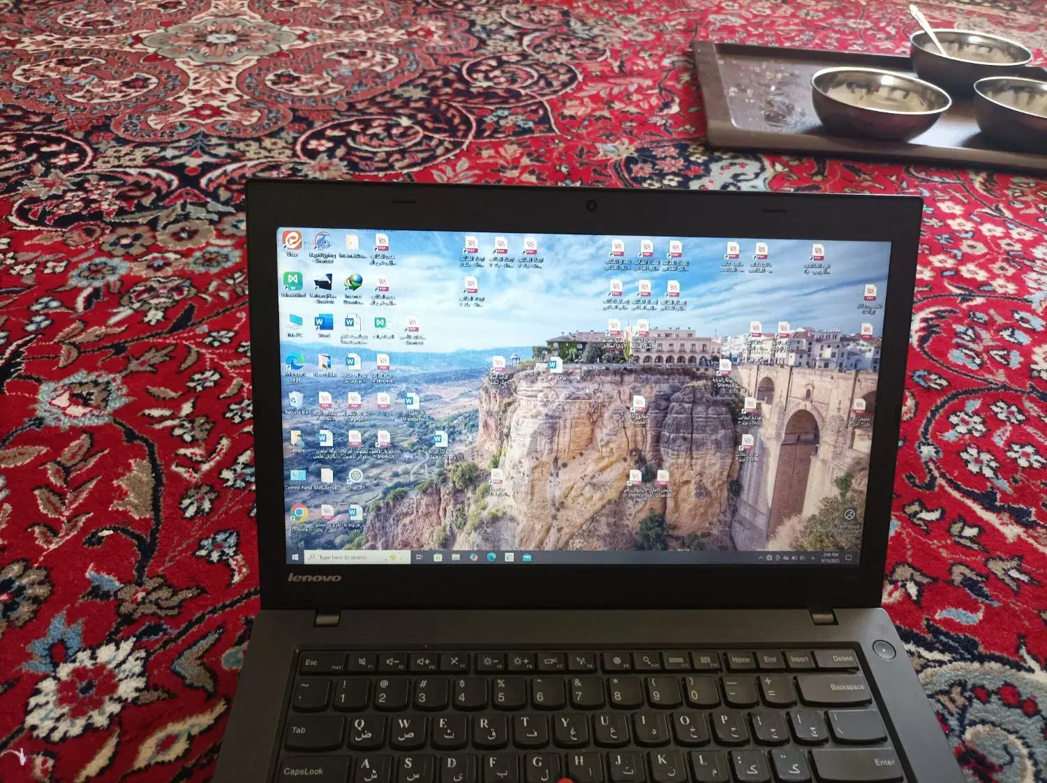 لپ تاپ lenovo t450|رایانه همراه|قم, زنبیل آباد|دیوار