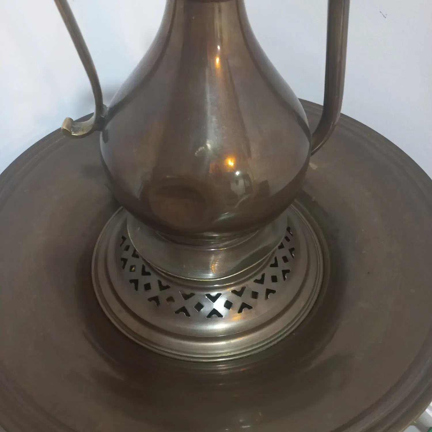 آفتابه لگن برنجی|کلکسیون اشیاء عتیقه|پردیس, فاز ۳|دیوار