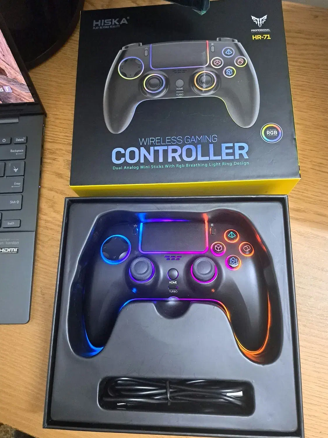 دسته گیمینگ هیسکا مدل HR-71|کنسول، بازی ویدئویی و آنلاین|قزوین, |دیوار