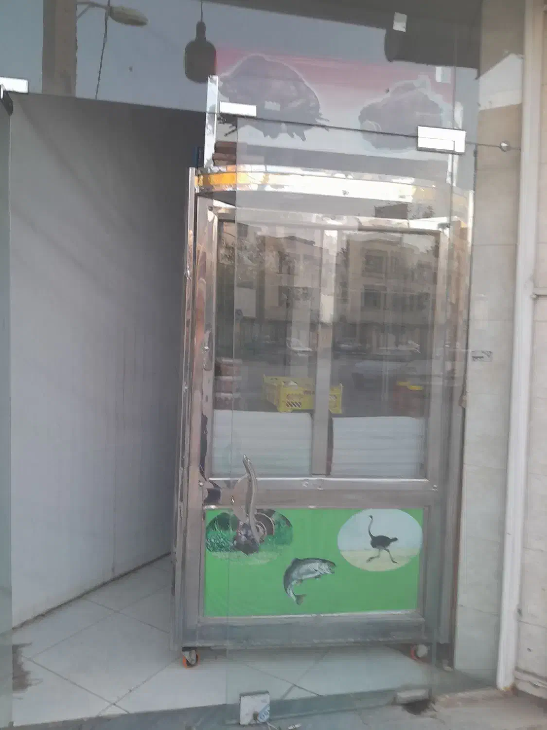 یخچال 4درب ایستاده با متلقات مرغ ف|فروشگاه و مغازه|کیار, |دیوار