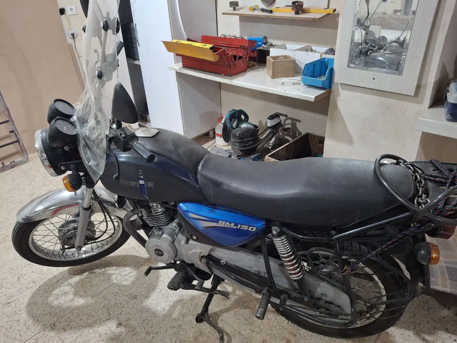 متور سیکلت باکسر ۱۲۵ مدل ۹۴|موتورسیکلت|نسیمشهر, |دیوار