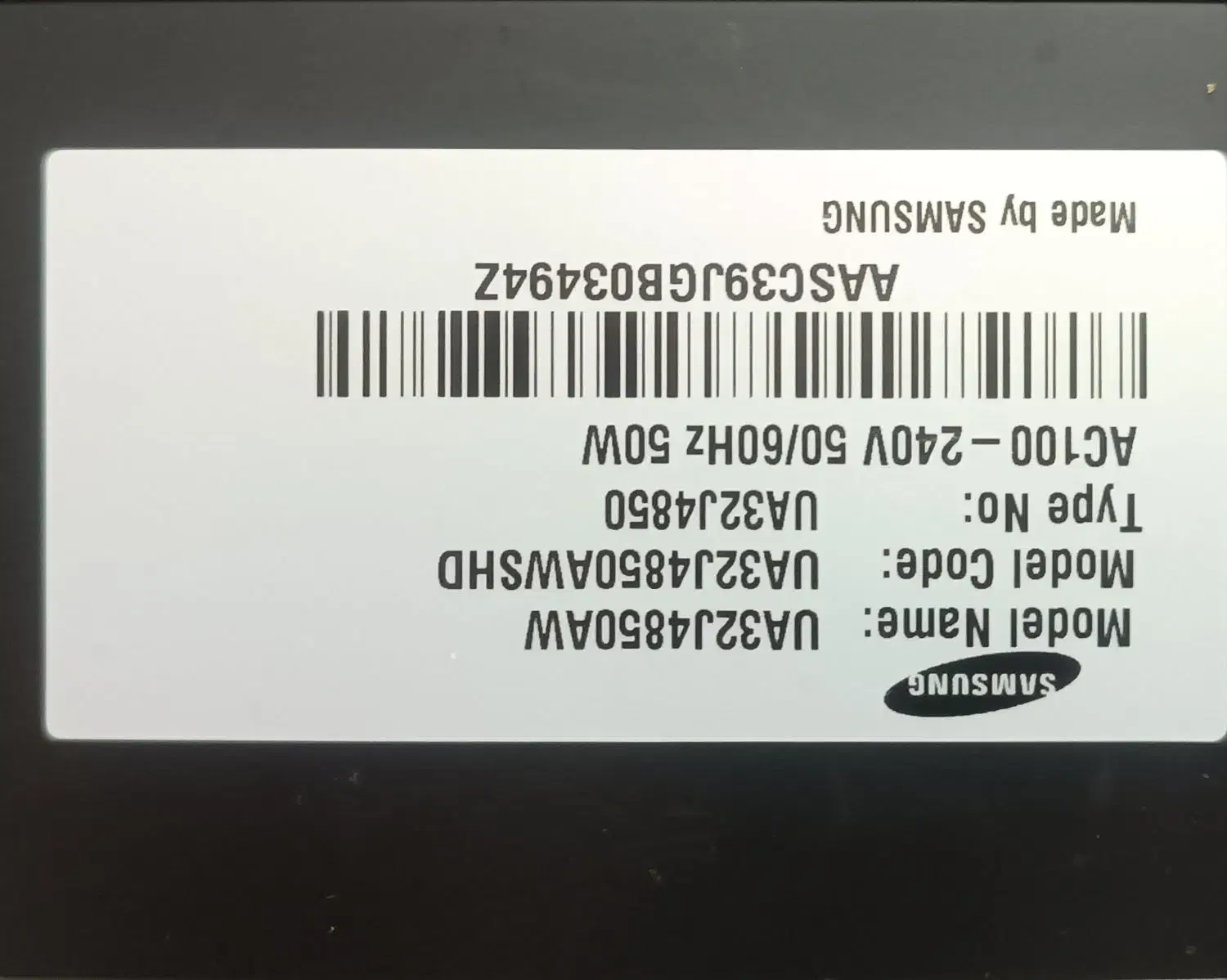 تلویزیون سامسونگ بشدت تمیز در حد اک|تلویزیون و پروژکتور|مشهد, سرافرازان|دیوار