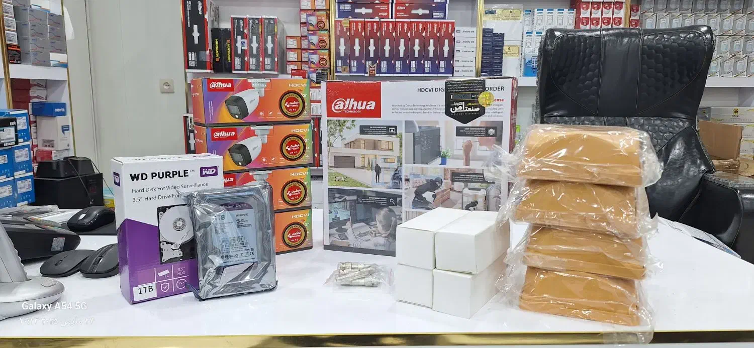 دوربین مداربسته اقساط ۶ماهه بدون پیش|دوربین مداربسته|کاشان, کارگر|دیوار