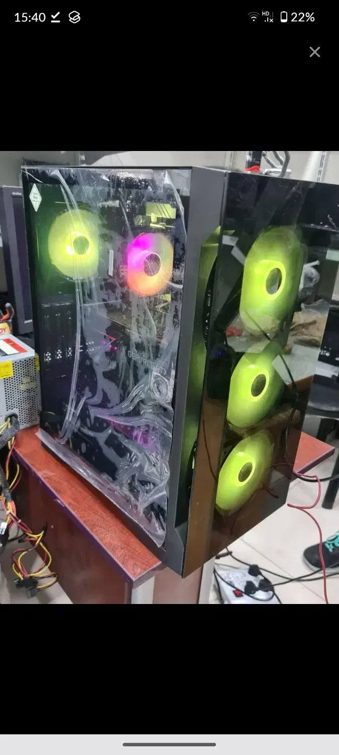 کیس گیمینگ حرفه ای|رایانه رومیزی|اهواز, باغ شیخ|دیوار