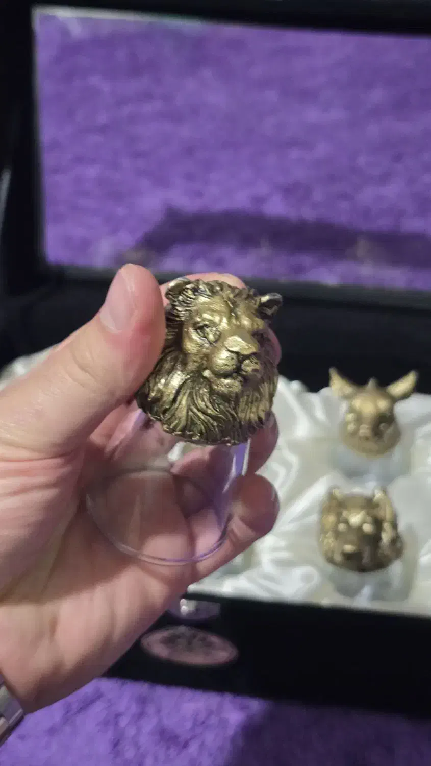 شات سر حیوانات 6 عددی|ظروف سرو و پذیرایی|ساری, |دیوار