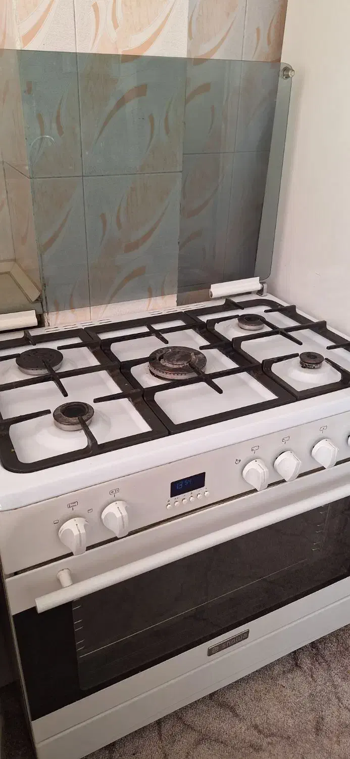 گاز فردار اسنوا سفید|اجاق گاز و لوازم برقی پخت‌وپز|گلستان (تهران), |دیوار