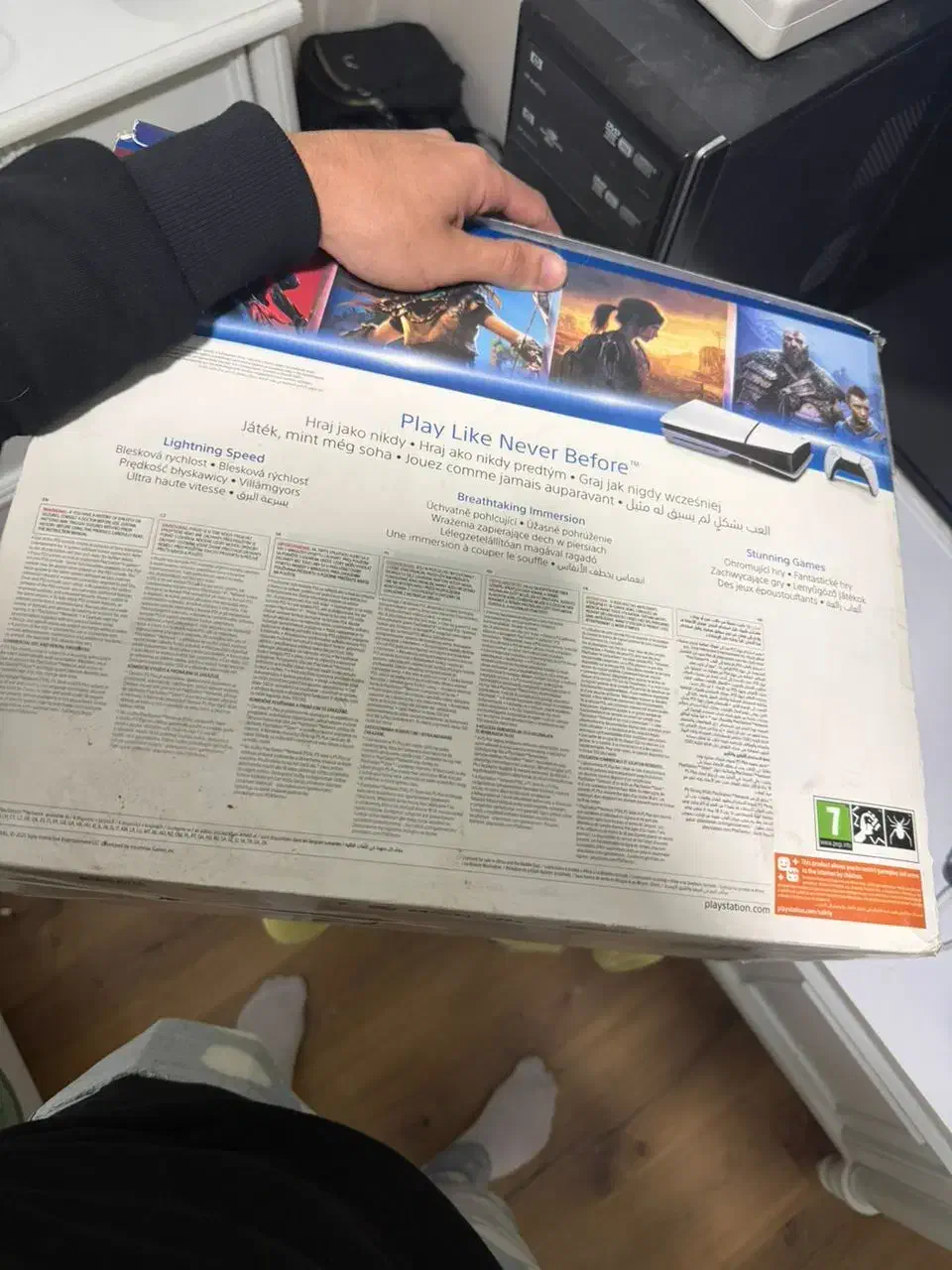 ps5 slim اروپا دیسک خور ریجن 2016 پی است فایو|کنسول، بازی ویدئویی و آنلاین|تهران, گلستان (شهرک راه آهن)|دیوار