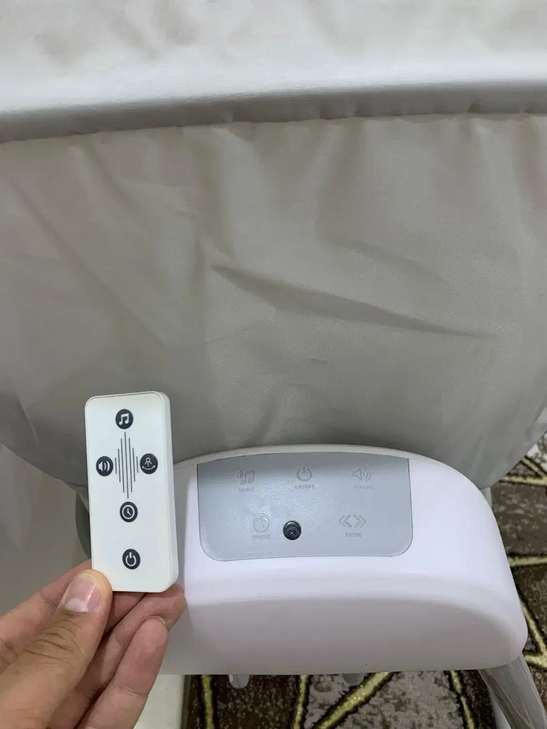 گهواره برقی ماستلا ۴ کاره فول امکانات|تخت و صندلی بچه|مهاباد (آذربایجان غربی), |دیوار