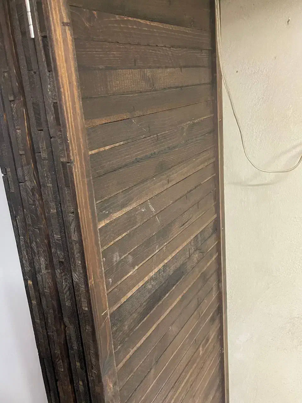 پاراوان چوبی کمد ویترینی|کتابخانه، شلف، قفسه‌های دیواری|تهران, جیحون|دیوار