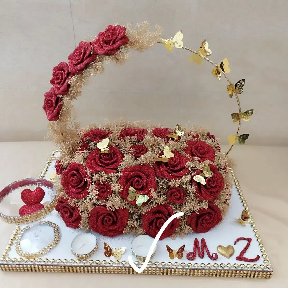 سینی حنا|صنایع دستی و سایر لوازم تزئینی|شیراز, ریاستی|دیوار