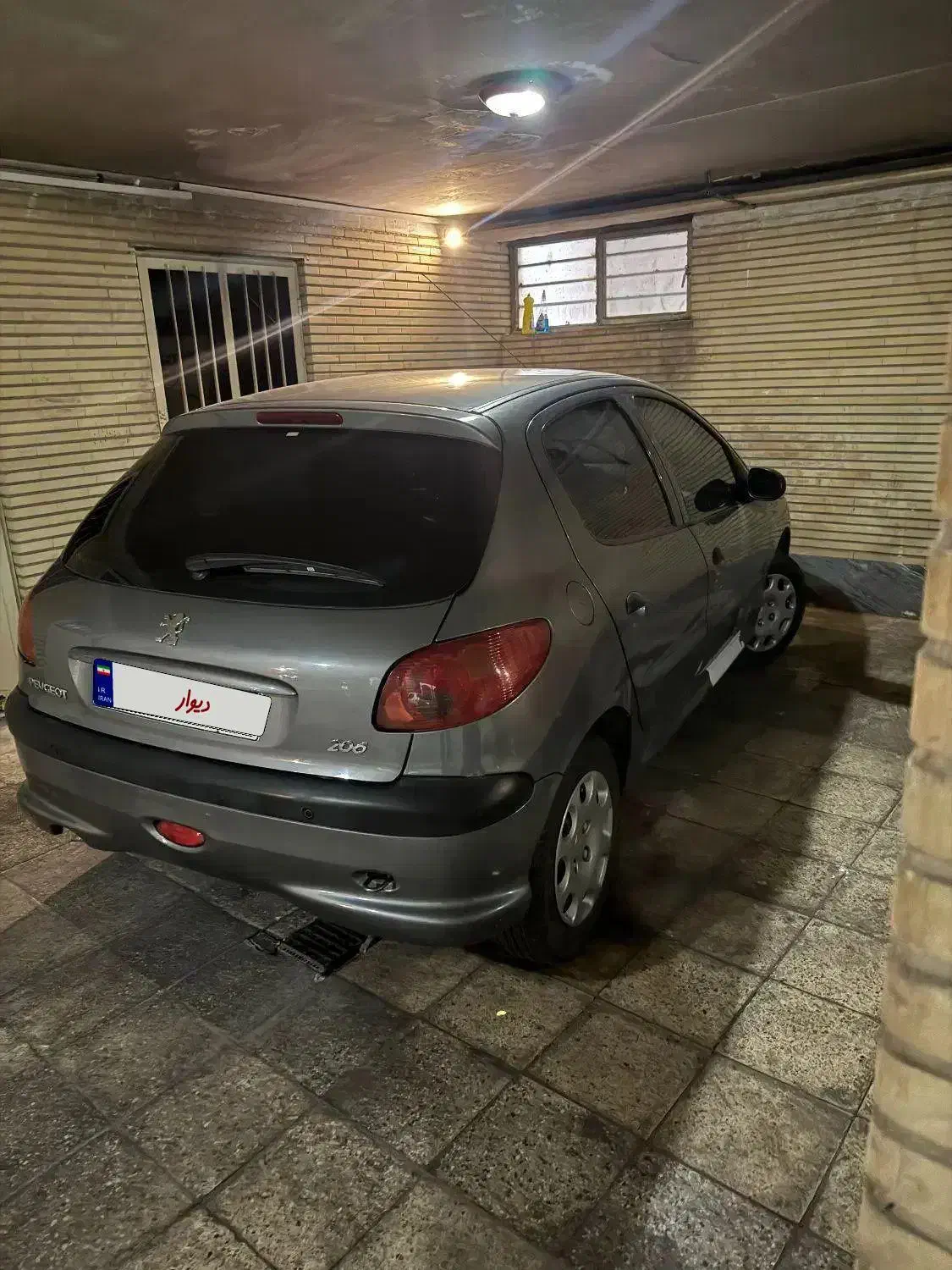 ۲۰۶ تیپ۲ بدون رنگ|خودرو سواری و وانت|تهران, تهرانپارس جنوبی|دیوار