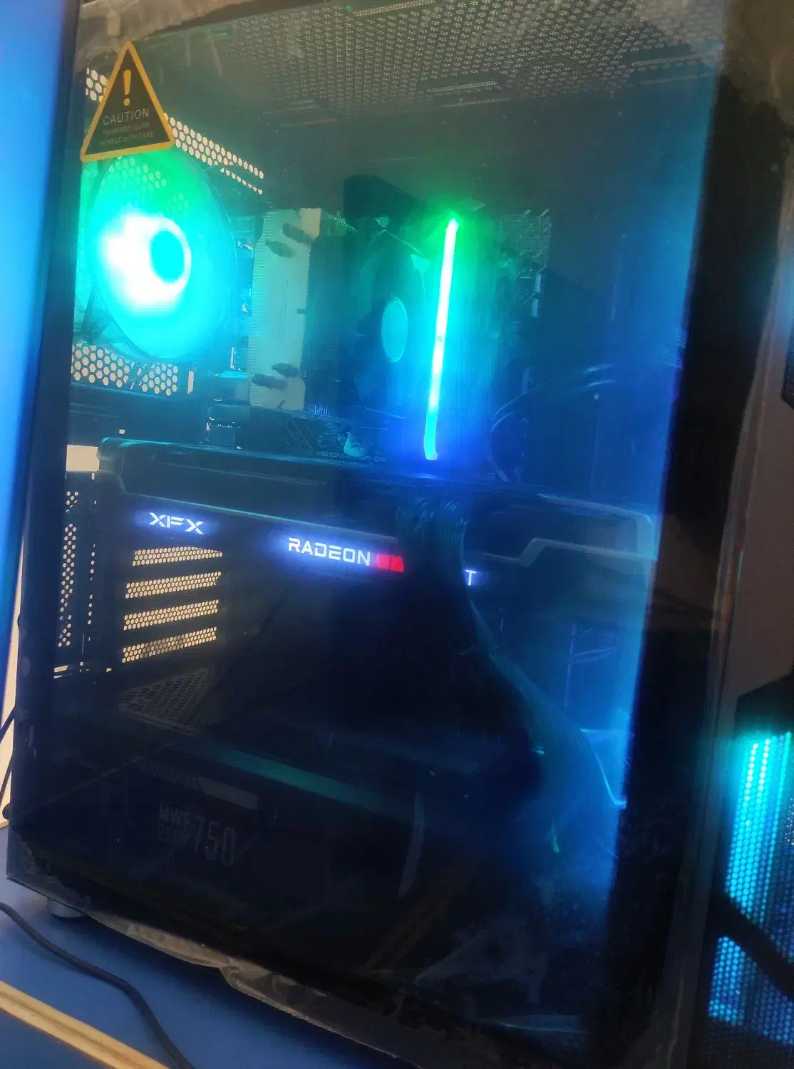 کیس گیمینگ حرفه ای+مانیتور+موس+اسپیکر|رایانه رومیزی|اهواز, گلستان|دیوار