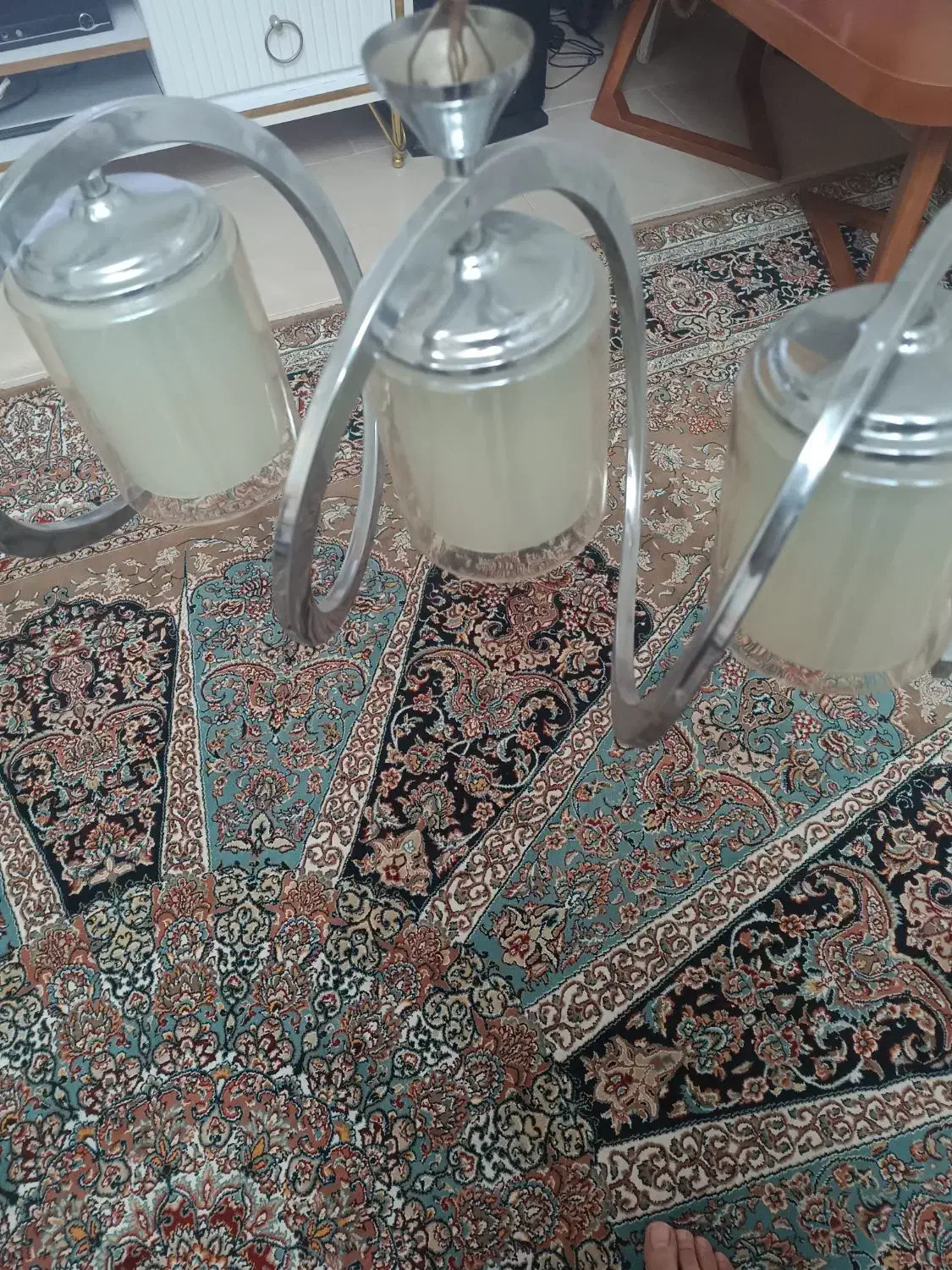 لوستر|لوستر و چراغ آویز|قرچک, باقرآباد|دیوار