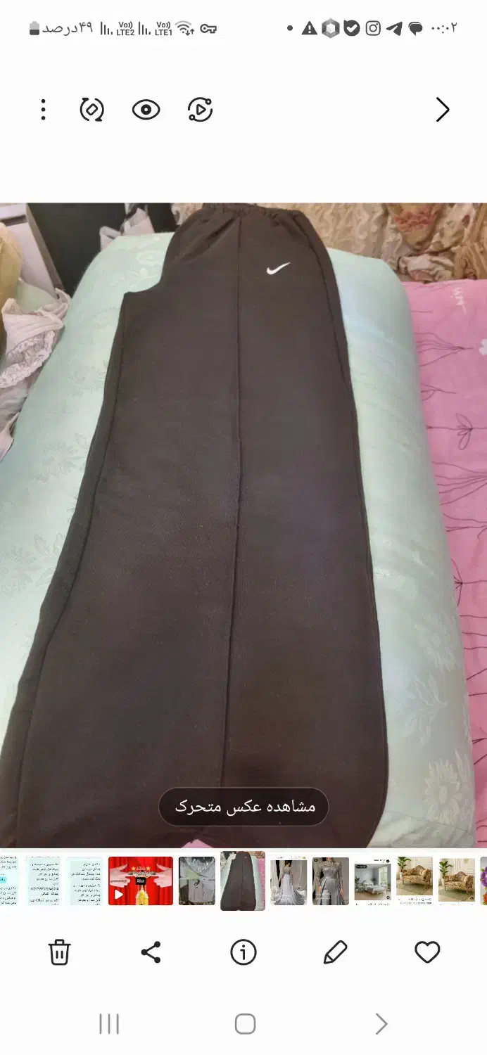 یک کیف دو جفت کفش یک دورس نارنجی و یک شلوار ورزشی|لباس|تهران, امانیه|دیوار