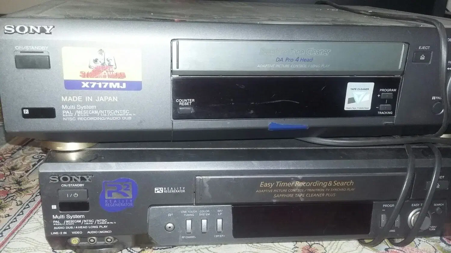 ویدیو vhs اصل ژاپن Sony|پخش‌کننده DVD و ویدیو|تهران, آبشار تهران (دریاچه)|دیوار