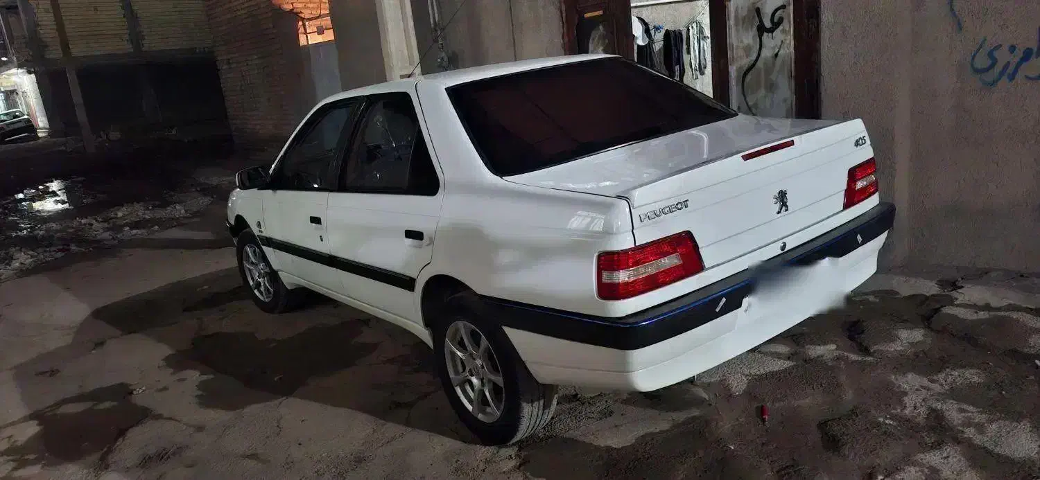 پژوslx405 تیوفایو دریچه سیمی 99بدون خال رنگ|خودرو سواری و وانت|کرمانشاه, |دیوار