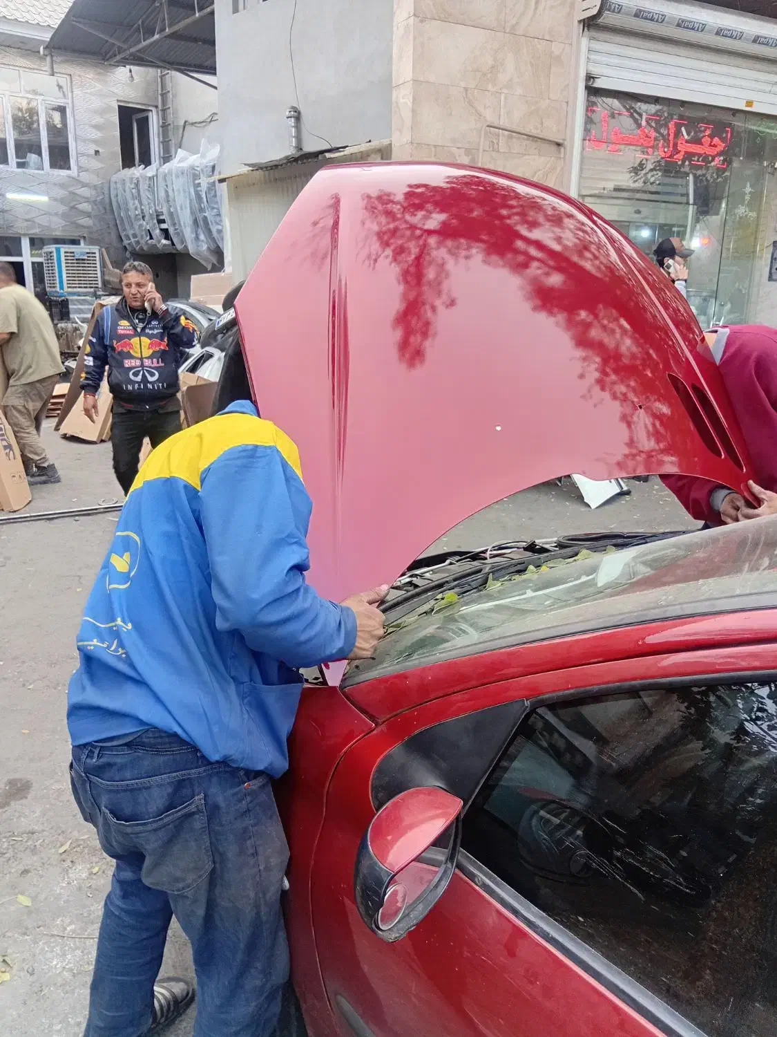 کاپوت وگلگیررنگ کوره ای ایرانخودرو سایپا|قطعات یدکی و لوازم جانبی|تهران, شوش (باغ آذری)|دیوار