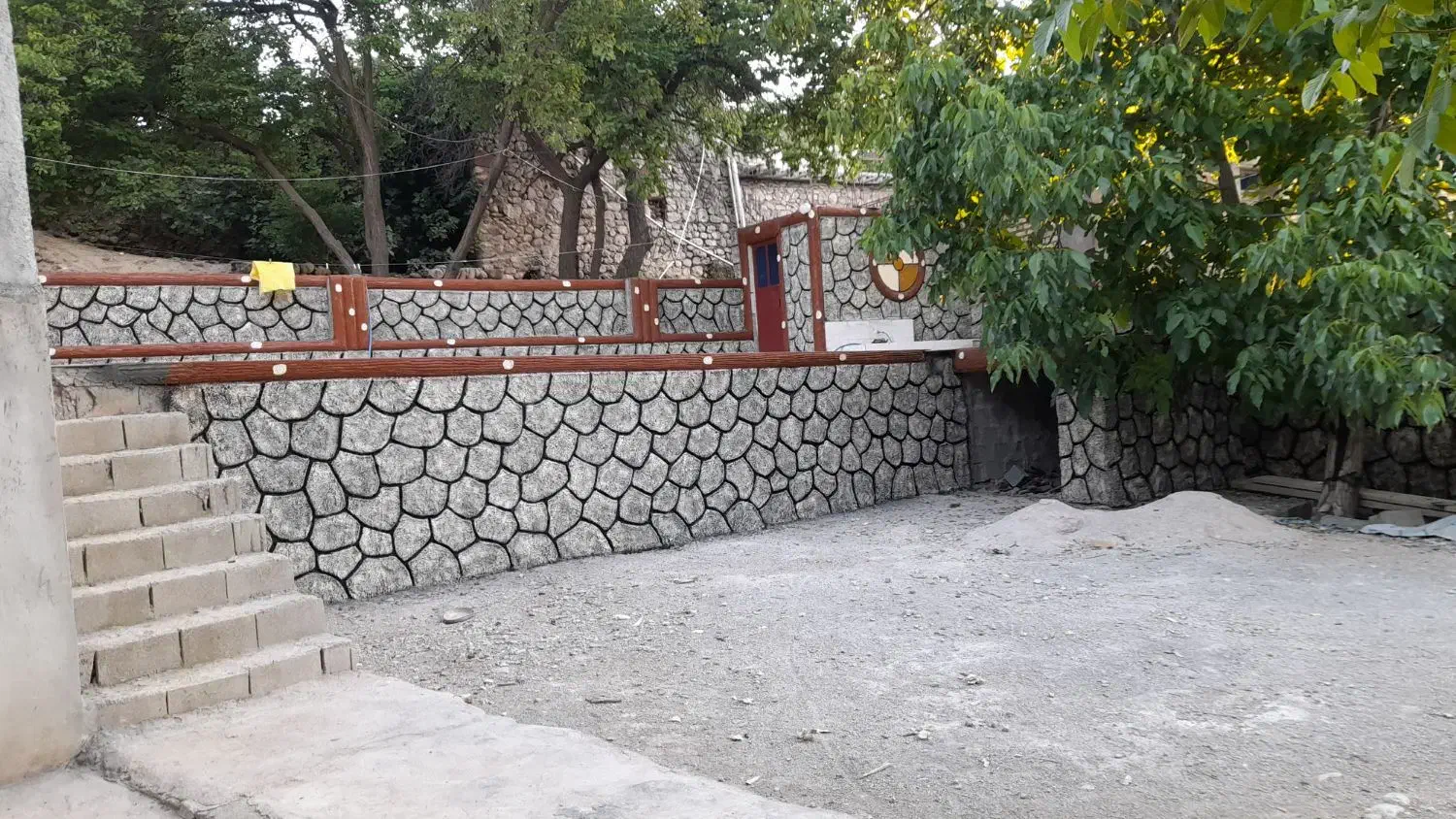 اجرای نما رومی طرح چوب و طرح سنگ|خدمات پیشه و مهارت|دلوار, |دیوار