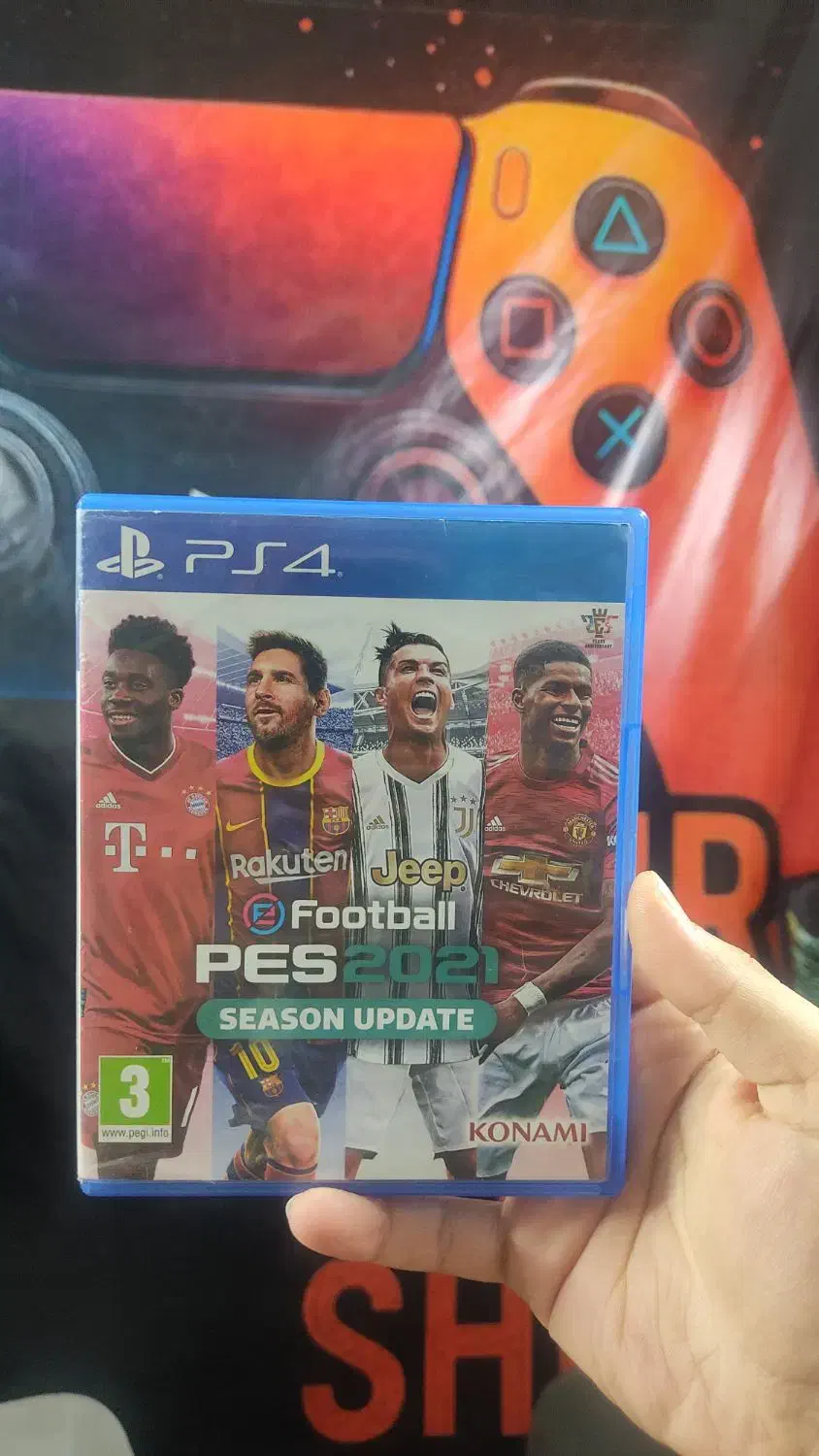 دیسک pes21 ps4|کنسول، بازی ویدئویی و آنلاین|محمودآباد, |دیوار