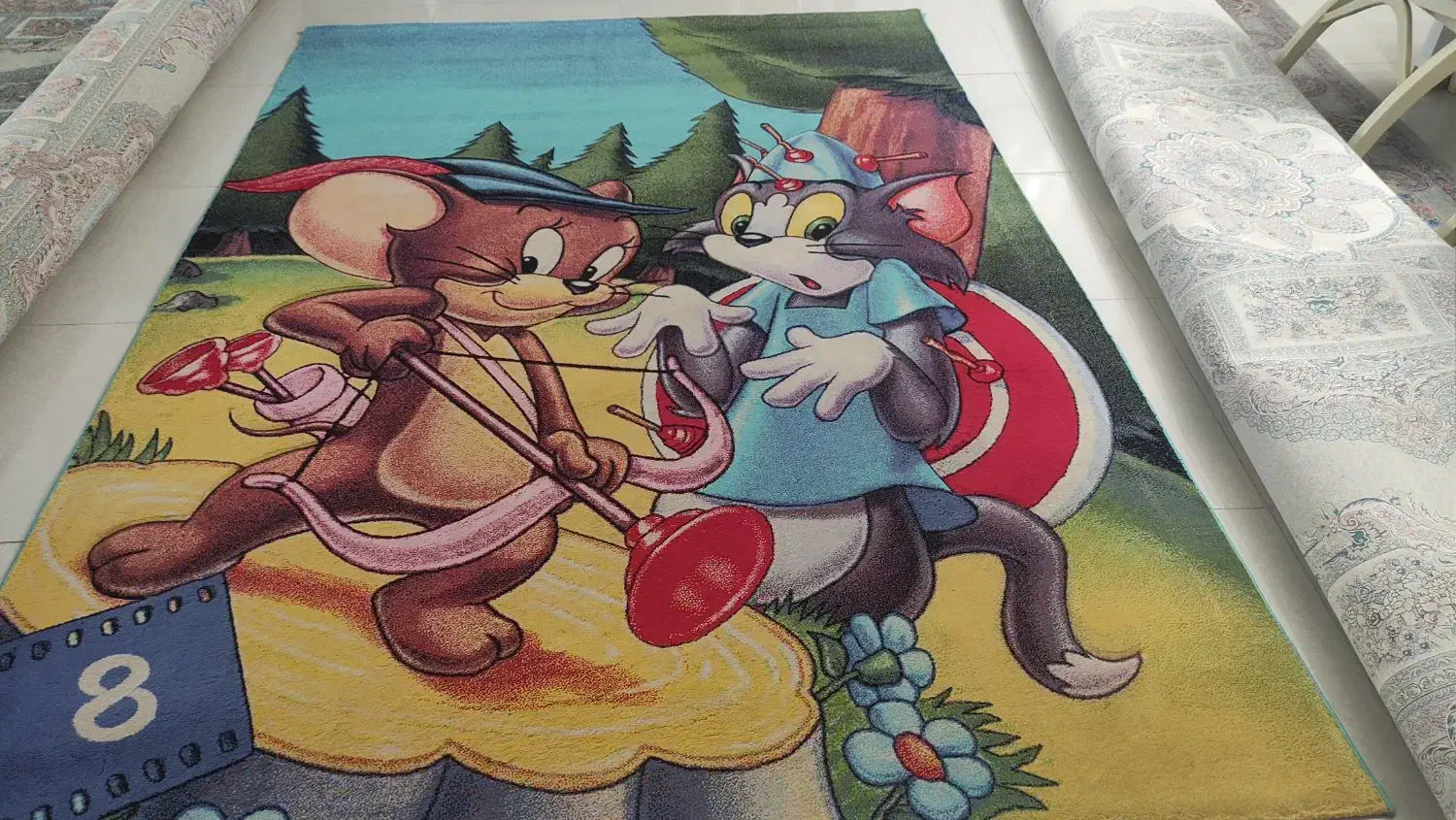 فرش اتاق کودک|فرش|قزوین, |دیوار