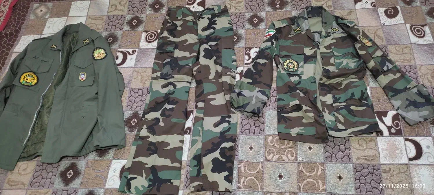 لباس و اورکت نظامی ارتش|لباس|تربتحیدریه, ترمینال|دیوار